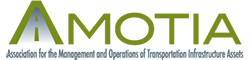 AMOTIA – Association for Management and Operations of Transportation Infrastructure Assets Logo