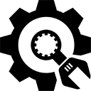 Amos is under construction Logo